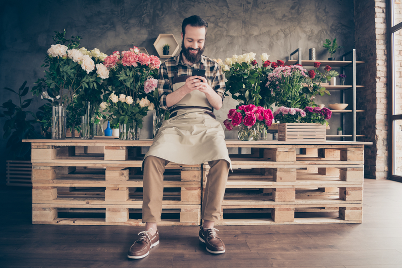 happy business owner