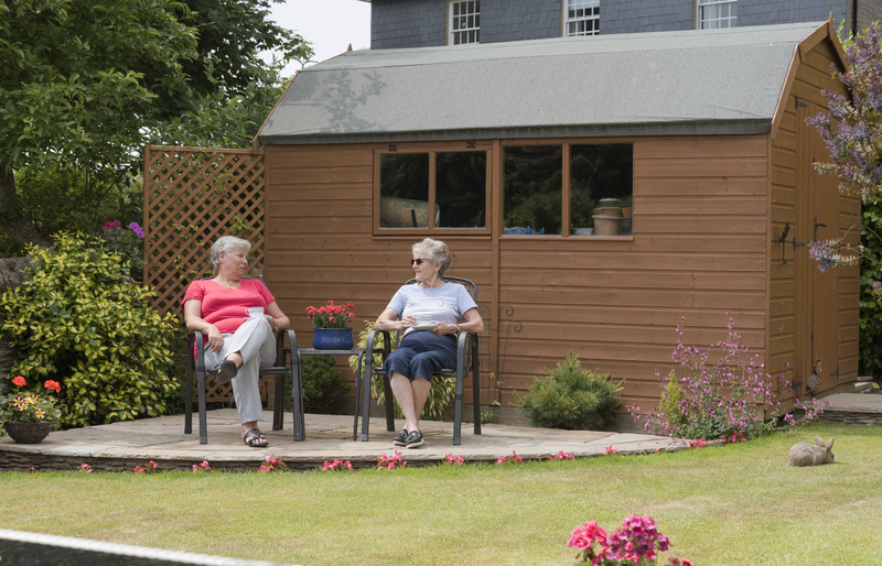 Securing the sale for outdoor buildings