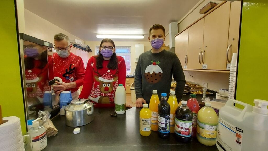 christmas lunch for the disadvantaged