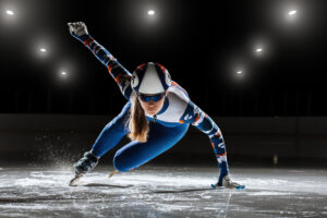 speed skater