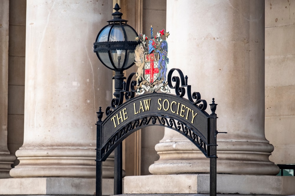 The Law Society Metal Premises sign